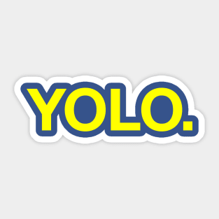 YOLO Sticker